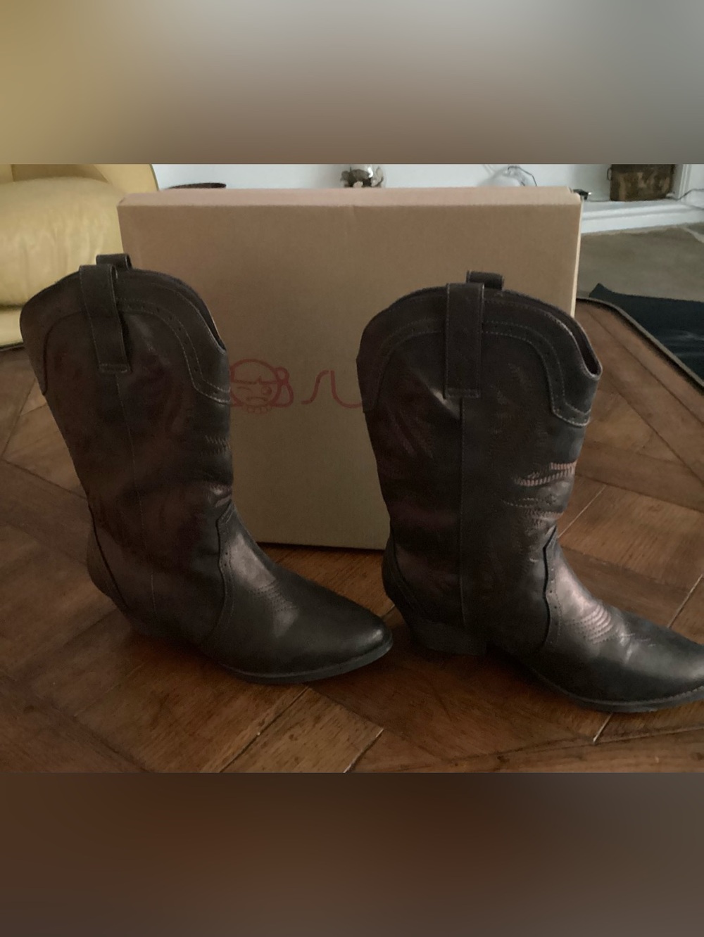 Sugar Women's Brown Western Boots